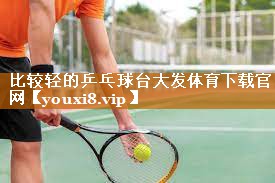 比较轻的乒乓球台大发体育下载官网